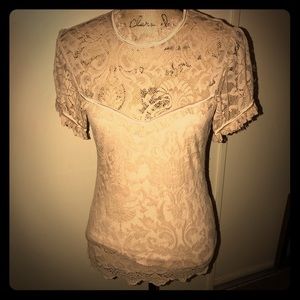 Bebe Lace Blouse